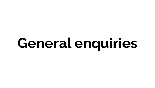 General enquiries button