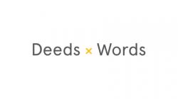 Deeds x words