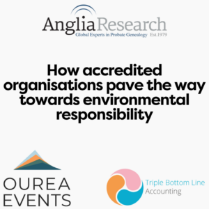 We spoke to some of our accredited organisations to explore their proactive efforts in meeting the environmental responsibility component.