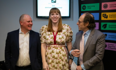 The keynote speeches featured Julian Richer, Founder of the Good Business Charter, Paul Nowak, General Secretary of the TUC, and Angela Rayner, Deputy Prime Minister.