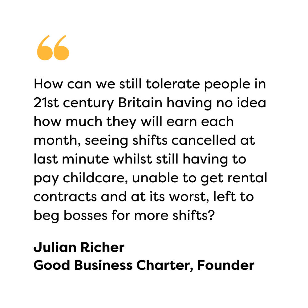 GBC thoughts on zero hour contracts