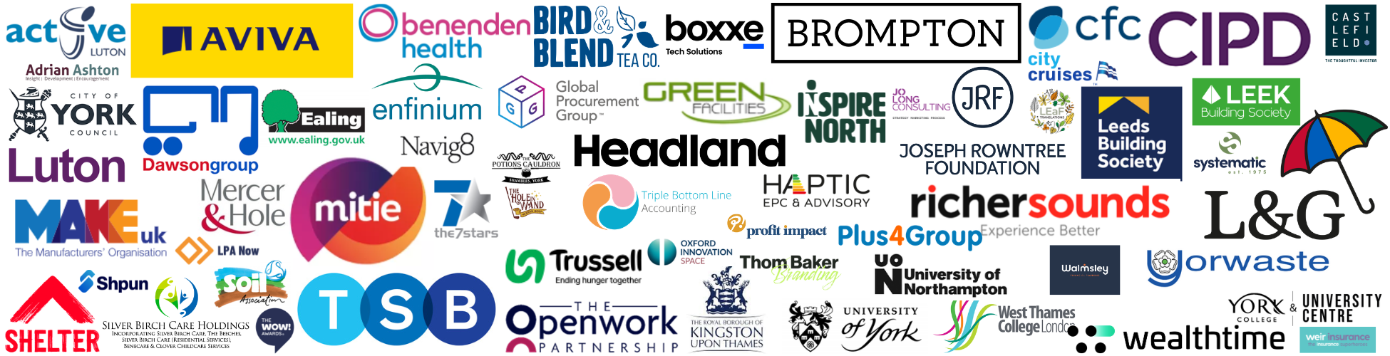 Some GBC accredited organisations
